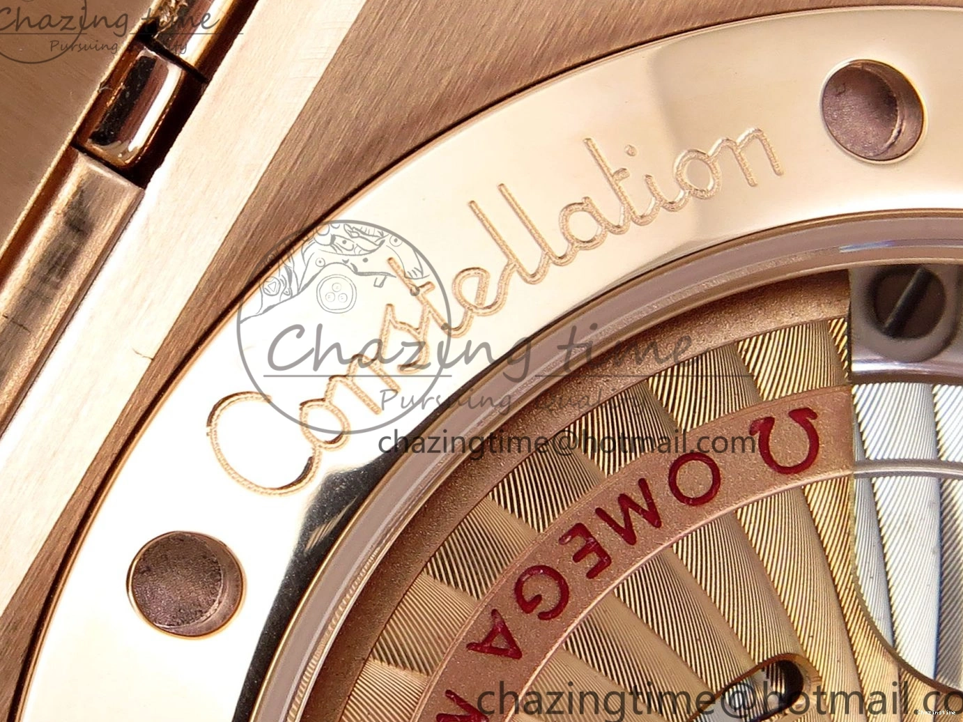 0216 Soft Constellation 39mm RG Diamonds Bezel ASWF 1:1 Best Edition White Dial on RG Bracelet A 7783